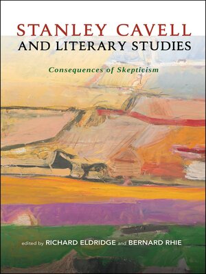 cover image of Stanley Cavell and Literary Studies